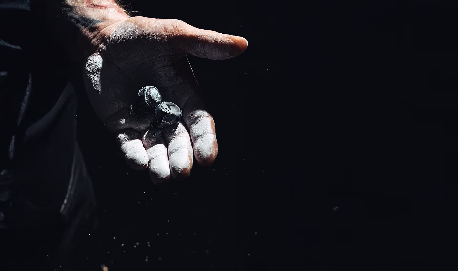 Chalky hand